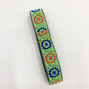 <span class=keywords><strong>25mm</strong></span> bricolage vêtements accessoires couture Jacquard <span class=keywords><strong>sangle</strong></span> dentelle tissu ethnique robe bord garnitures Costume sac bandeau faisant des rubans - Product Image 4