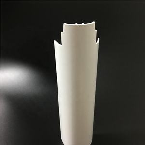 सफेद पीवीसी प्लास्टिक बाहर निकालना प्रोफ़ाइल कवर के लिए ग्रीनहाउस रोपण नीचे एलईडी लाइट कवर छाया परावर्तक एबीएस pmma, पीसी पीई पीपी पुनश्च - Product Image 5