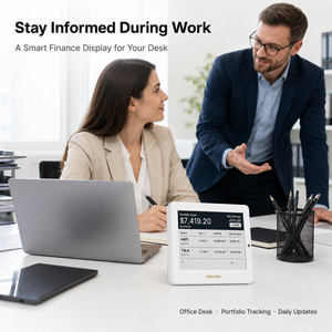 Calendrier financier intelligent Kylenar Mini avec affichage <span class=keywords><strong>du</strong></span> portefeuille en papier électronique pour les investisseurs, à fixer au mur, pour la maison ou le bureau - Product Image 5