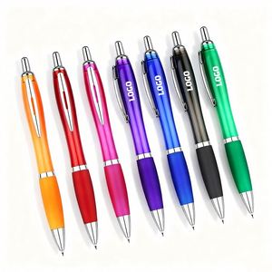 Wholesale Customizable Logo Advertise Printed Branded Promotion Hotel <b>Gift</b> <b>Pens</b> Custom Plastic Ballpoint <b>Pen</b> - Product Image 1