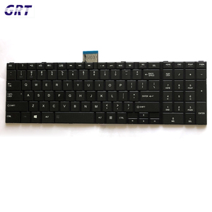 Clavier pour Toshiba <span class=keywords><strong>Satellite</strong></span> Pro C850 C855 <span class=keywords><strong>C850D</strong></span> C870 L850 L855 US KEYBOARD Noir - Product Image 2