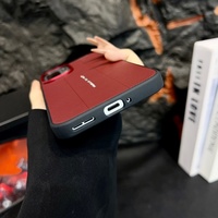 Étui de protection arrière en cuir PU mat de luxe avec protection d'objectif en métal pour OnePlus 15R / pour OnePlus Ace 6 / Ace 6T