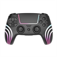 Control de Juego Inalámbrico RGB con Logotipo OEM, Joystick para PC P5 con Vibración Turbo, Botón Trasero Programable y Gamepad