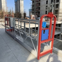 Plateforme suspendue en alliage d'aluminium ZLP630 ZLP800, nacelle de façade pour bâtiment, plateforme suspendue pour la construction et le nettoyage des fenêtres