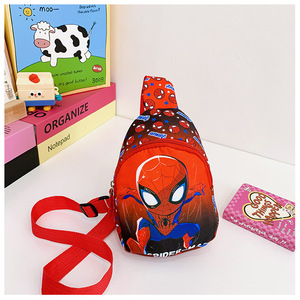 Nouveau sac de poitrine pour enfants, dessin animé, anime, garçon, décontracté, polyvalent, extérieur, sac à bandoulière pour la monnaie, mini sac à bandoulière imprimé, cadeau - Product Image 6