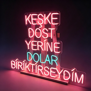 Vente en gros de lettres lumineuses néon personnalisées avec design gratuit pour la décoration de mariage - Product Image 3