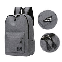 Sac à dos unisexe intelligent et décontracté en polyester Oxford de haute qualité avec logo personnalisé, étanche, pour ordinateur portable, idéal pour le sport, l'école et les voyages