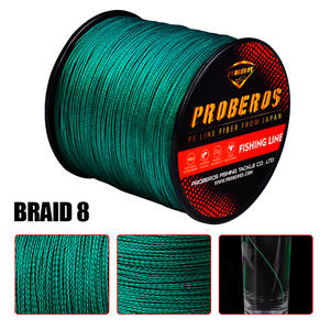 300m 8 brins tressé ligne <span class=keywords><strong>de</strong></span> pêche résistance à l'abrasion rapide coupe <span class=keywords><strong>de</strong></span> l'eau <span class=keywords><strong>fil</strong></span> tressé 0.8 # - 14.0 #300m 8X pêche PE ligne - Product Image 2