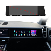 Pantalla de 15'' con Sistema Android 13 de Qualcomm, Radio para Auto, Pantalla de Entretenimiento para Copiloto y Pasajero para Porsche Cayenne 2018-2023, Carplay Inalámbrico