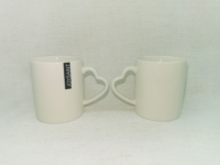 Tasses à café en céramique personnalisées en porcelaine fine, vierges pour sublimation, avec logo sur mesure, pour promotion, colorées sur mesure, vente en gros