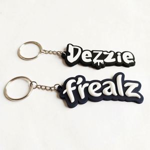 Promotion Gifts <b>Custom</b> Plastic 2D Keyring Cute Design Rubber Soft PVC Keychain - Product Image 3