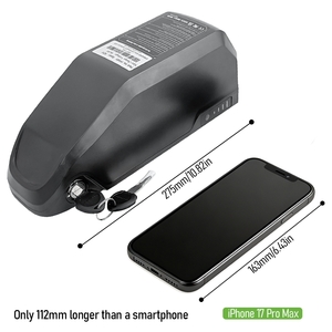 แบตเตอรี่จักรยานไฟฟ้า MINI POLLY 24V รุ่น 24V10Ah 24V15Ah 24V20Ah 21700 5000MAH เซลล์ลิเธียมไอออนแบบ Down Tube พร้อมชุดแบตเตอรี่ 20A BMS และเครื่องชาร์จ 3A - Product Image 1
