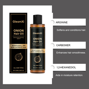 GleamXi Smoothing Nourishing Herbal <strong>Onion</strong> <strong>Hair</strong> <strong>Oil</strong> for <strong>Hair</strong> Growth Anti <strong>Hair</strong> Loss - Product Image 3