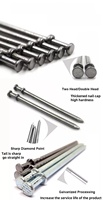 Vente d'usine 16D acier poli tige lisse pointe pointue Double tête Duplex Comon fil clou pour la Construction