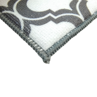 Tapis de séchage de vaisselle en microfibre imperméable de haute qualité KDIJET 38x51cm avec motif pour la cuisine à domicile
