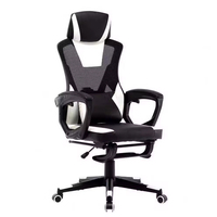 Chaise de bureau exécutive ergonomique pivotante à hauteur réglable, design moderne et luxueux, en maille, pour le bureau à domicile, vente en gros
