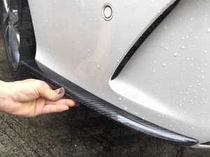 JSK stile fibra di carbonio aletta laterale paraurti posteriore per 2015-2016 BENZ C-CLASS W205 C180 C200 C260 SPORT - Product Image 2