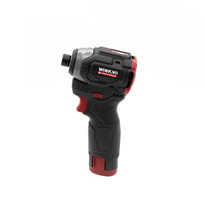 Winkko 12V Industrieller Kabelloser Bürstenloser Lithium-Ionen-Akku Elektrischer Schlagschrauber mit 1/4-Zoll-Aufnahme und <span class=keywords><strong>140</strong></span> N.m Max. Drehmoment - Product Image 2
