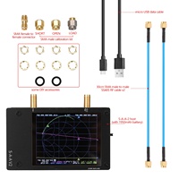 4.3 pouces IPS LCD affichage vecteur NanoVNA-F V2 analyseur de réseau analyseur d'antenne S-A-A-2 ondes courtes HF VHF UHF