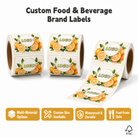 Autocollant adhésif holographique imperméable de qualité alimentaire, étiquette personnalisée pour pot en verre de 3 oz anti-odeur pour fleurs, avec bouchons résistants aux enfants