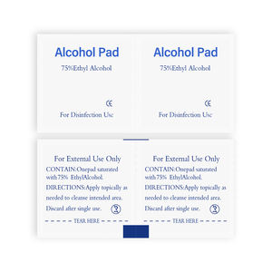 Toallitas de Limpieza con <span class=keywords><strong>Alcohol</strong></span> Etílico al 75% <span class=keywords><strong>para</strong></span> el Hogar, Hisopos de Papel de Tela No Tejida, 3*6cm, 100 Unidades - Product Image 3