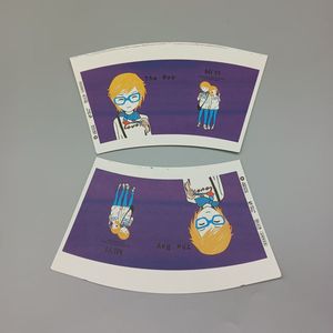 Papier enduit de PE imperméable pour impression flexographique, matière première pour gobelets jetables à vendre - Product Image 4