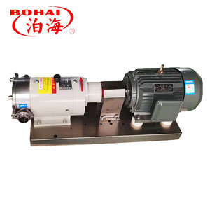 Bomba de Lóbulos Rotatorios de Alta Velocidad SS304 3RP de Grado Alimenticio para Transferencia de Miel, Jarabe y Fluidos Viscosos, Envío Rápido - Product Image 1