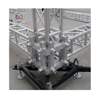 Services de conception gratuits pour l'affichage de la tête de tour en alliage d'aluminium pliable et portable avec haut-parleur de scène inclus