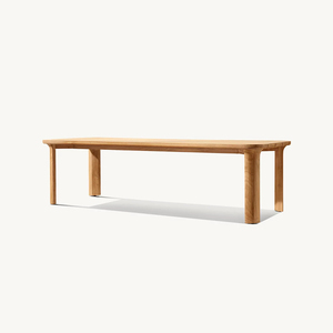Ensemble de meubles de jardin en teck, chaises et table de salle à manger pour hôtel, villa, parc, terrasse - Product Image 6