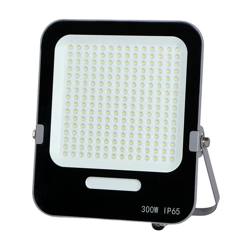 300W IP65 nhôm kính cường lực 120 độ trắng mát SMD Trắng cảnh quan ngoài trời điện SMD CE EMC RoHS Led Đèn Pha