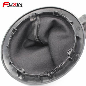 Housse de protection pour levier de vitesse Fuxin pour Renault Megane II 2002-2009, en cuir noir - Product Image 4