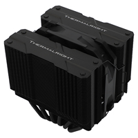 Refroidisseur d'air pour processeur Thermalright Peerless Assassin 120 MINI BLACK, ventilateur PWM à double tour de 135 mm, compatible Intel AMD PC