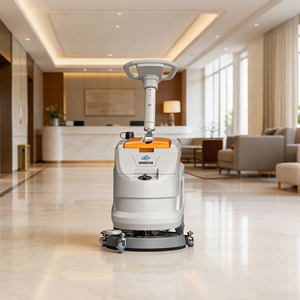 HANGCHA High Efficiency Foldable Handle <b>Walk</b> Behind Floor <b>Machine</b> With CE Certified for Commercial Use High Ef - Product Image 3