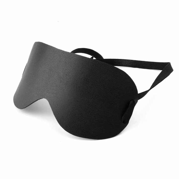 Real Leather Blindfold