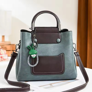 High Quality Wholesale OYAR Vintage Fashionable Women's High School Girls <b>Pillow</b> Shape Backpack Zipper Closure PU Material - Product Image 2
