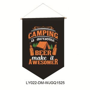 Custom Logo Cotton Canvas Wall Hanging Flag <b>Banner</b> Blank <b>Banner</b> Wall Decoration Holiday Gift Flag - Product Image 5