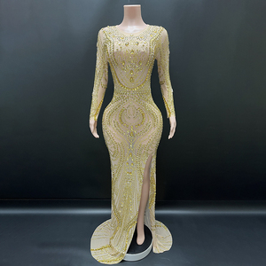 Novance Y3670-C 트렌드 Dropshipping 제품 섹시한 파티 드레스 라인 석 원피스 우아한 럭셔리 무도회 나이트 클럽을 착용 - Product Image 1