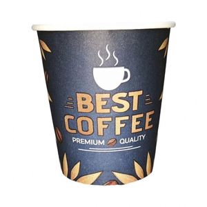 Vasos de Cartón Desechables Personalizados de Fábrica de 6oz, 8oz y 9oz, Ecológicos y Biodegradables para Café Caliente y Helados - Product Image 5