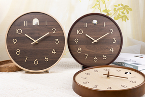 <span class=keywords><strong>Horloge</strong></span> murale <span class=keywords><strong>en</strong></span> <span class=keywords><strong>bois</strong></span> décorative pour la maison <span class=keywords><strong>moderne</strong></span>, <span class=keywords><strong>horloge</strong></span> murale à <span class=keywords><strong>coucou</strong></span> avec son d'oiseaux - Product Image 2