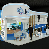 Stand d'exposition moderne MEGA, assemblage modulaire pour boutique éphémère, événement commercial, design tendance