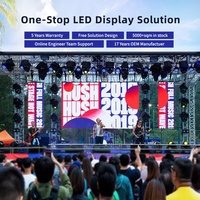 Panel de pared de vídeo LED a todo color RAYBO P2.6 P3.91 para escenario de centro comercial publicidad al aire libre HD alquiler curva pantalla Led