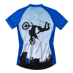 Camiseta de Ciclismo Personalizada de Verano, Transpirable, de Medio Dedo, para Exteriores, de Poliéster - Product Image 5