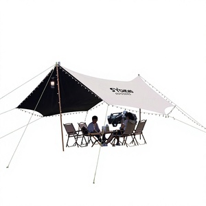 Vente directe du fabricant tente de camping en plein air portable bâche imperméable et résistant aux UV pare-soleil de tente - Product Image 1