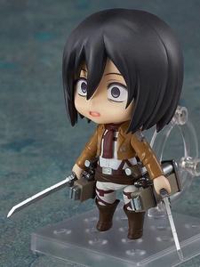 Vendita Calda OME Giocattoli in PVC Vinile <span class=keywords><strong>Eren</strong></span> Yeager Mikasa Ackerman Action Figure Anime L'Attacco dei Giganti - Product Image 4