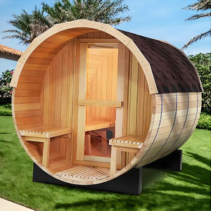 تصميم عصري 2 شخص في الهواء الطلق ساونا بالأشعة تحت الحمراء التدفئة الكهربائية ل Minipurificatore Ozono لكل ساونا كابسولا - Product Image 4