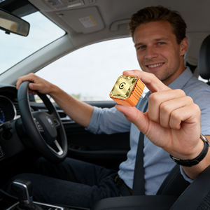 Dongle Carplay 4 en 1 édition diamant, boîte Carplay, convertisseur de port USB, adaptateur de mise en miroir sans fil Airplay pour système IOS Android - Product Image 1