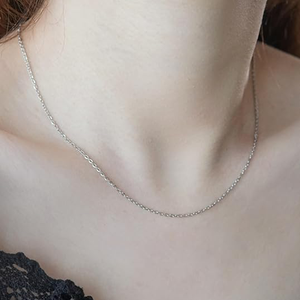 9 Uds collares chapados en plata mujeres amor corazón CZ círculo colgante Simple perla satélite cadena collar conjunto de joyería ajustable - Product Image 3