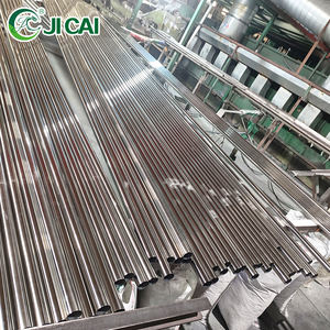 Pipa Baja Tahan Karat Pabrik Outlet 201 304 304L 316 316L 430 409L untuk Fasilitas Umum dan Dekorasi Bangunan - Product Image 1