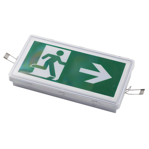 Prueba automática Ip65 Mampara LED recargable 3h Batería de respaldo Luz DE EMERGENCIA LED - Product Image 2