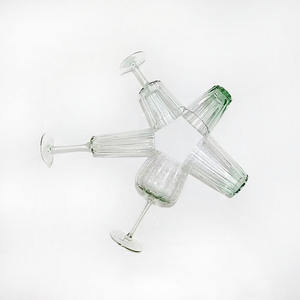 Juego de Copas de Cristal Románticas Francesas, Copas de Champán Hechas a Mano con Forma de Calabaza, Cristal Creativo de Estilo Pastoral - Product Image 5